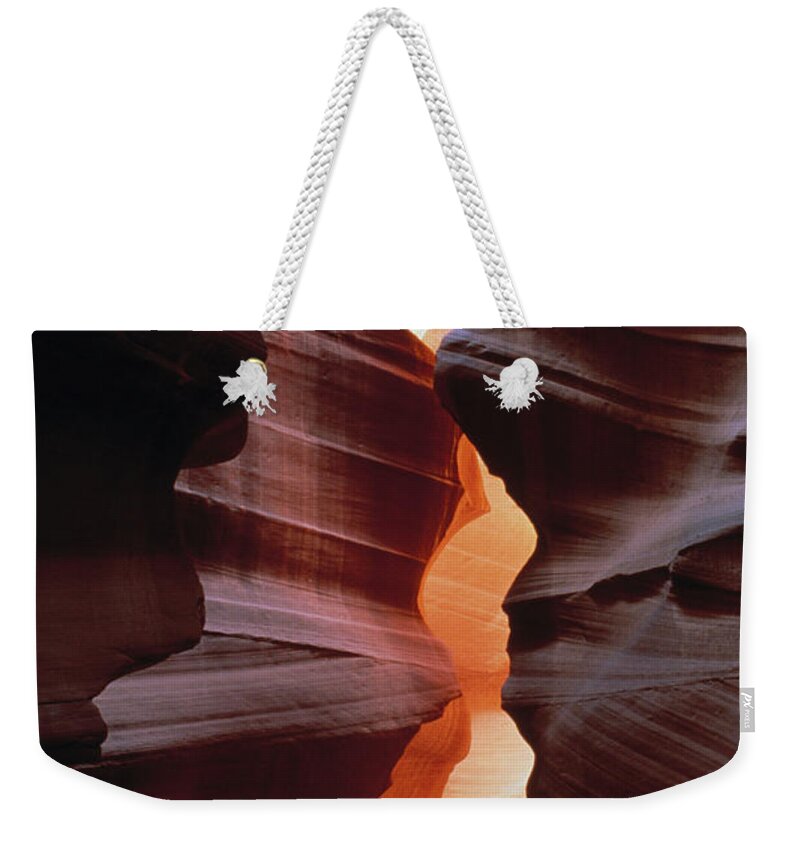 Antelope Canyon Weekender Tote Bag featuring the photograph Antelope Canyon by Joanna Mccarthy