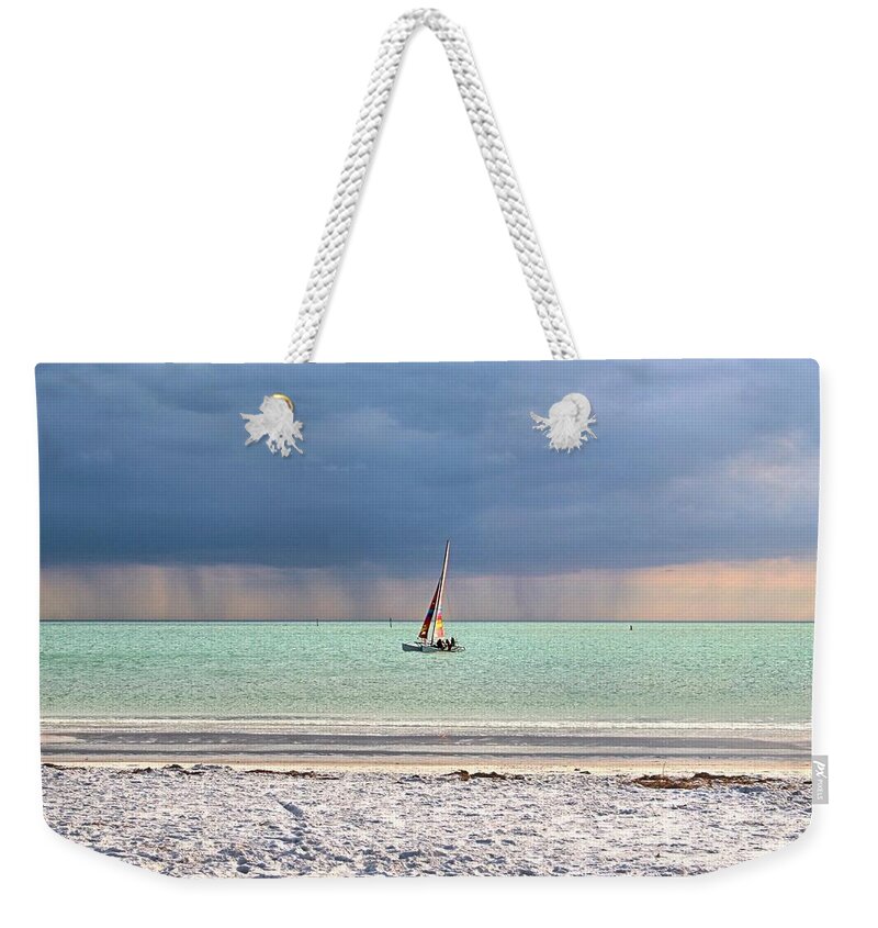 Storm Weekender Tote Bag featuring the photograph Approaching Storm by DJ Florek