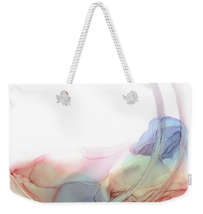 Alcohol Weekender Tote Bag featuring the painting Arctic Circles by KC Pollak