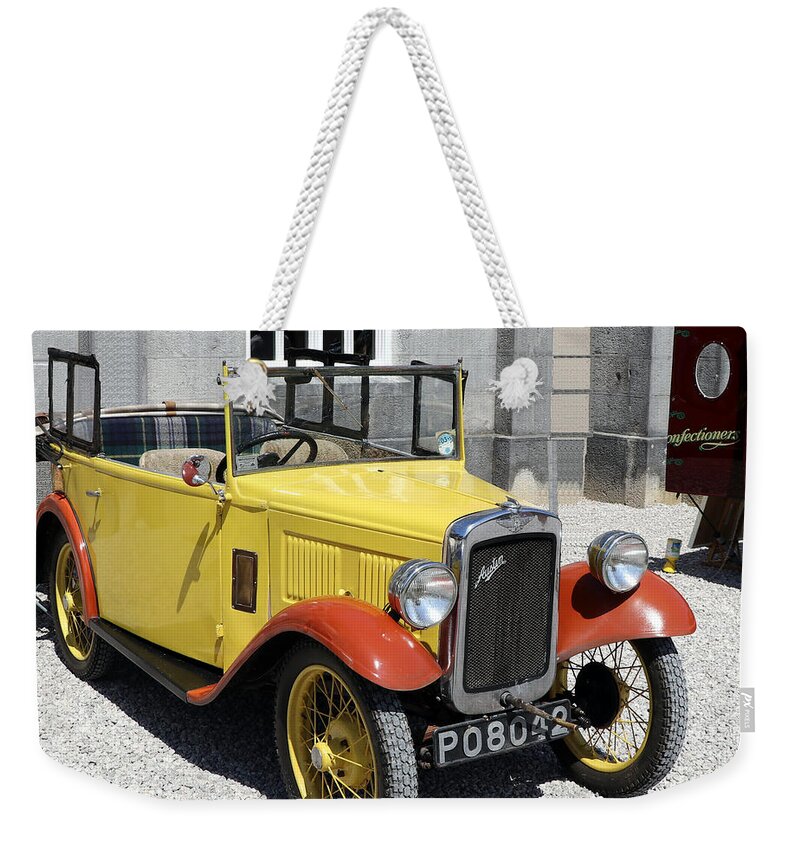 Classic Weekender Tote Bag featuring the photograph Austin Seven 1933 by Lukasz Ryszka