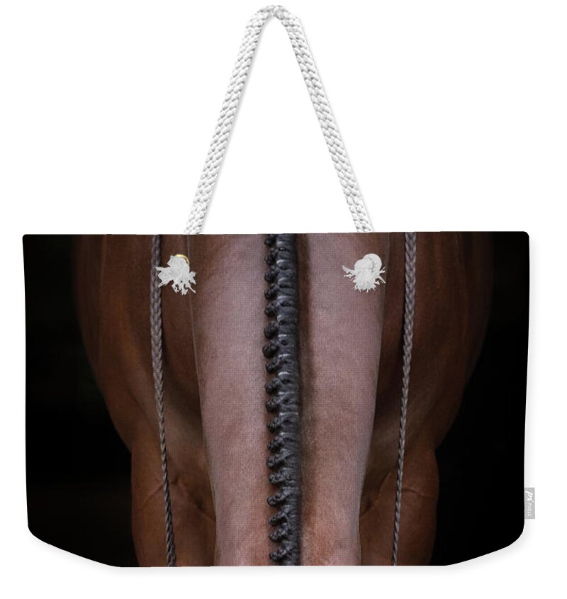 Hunter Weekender Tote Bag featuring the photograph Bay Braids by Terri Cage