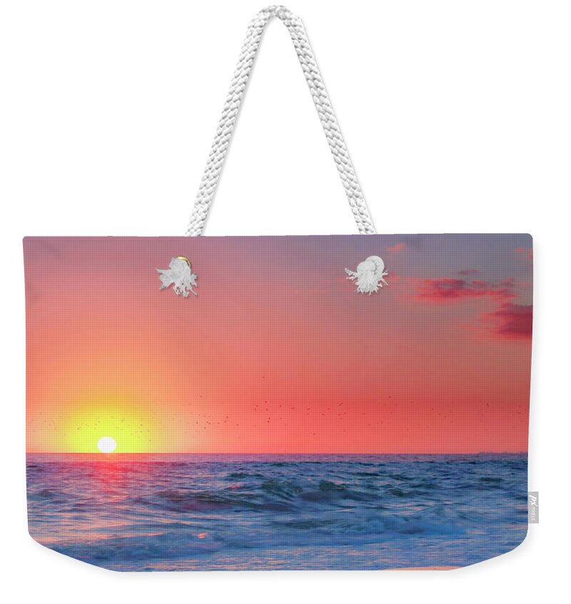 Art Prints Weekender Tote Bag featuring the photograph Beach 02 by Nunweiler Photography
