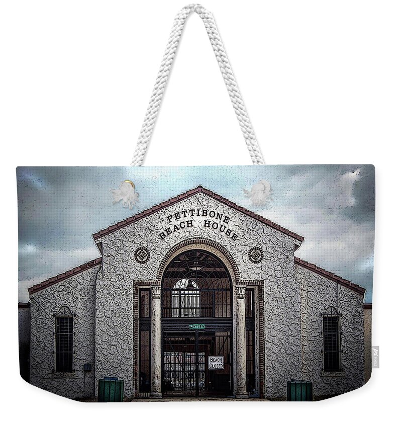 Beach House Weekender Tote Bag featuring the photograph Beach House by Phil S Addis