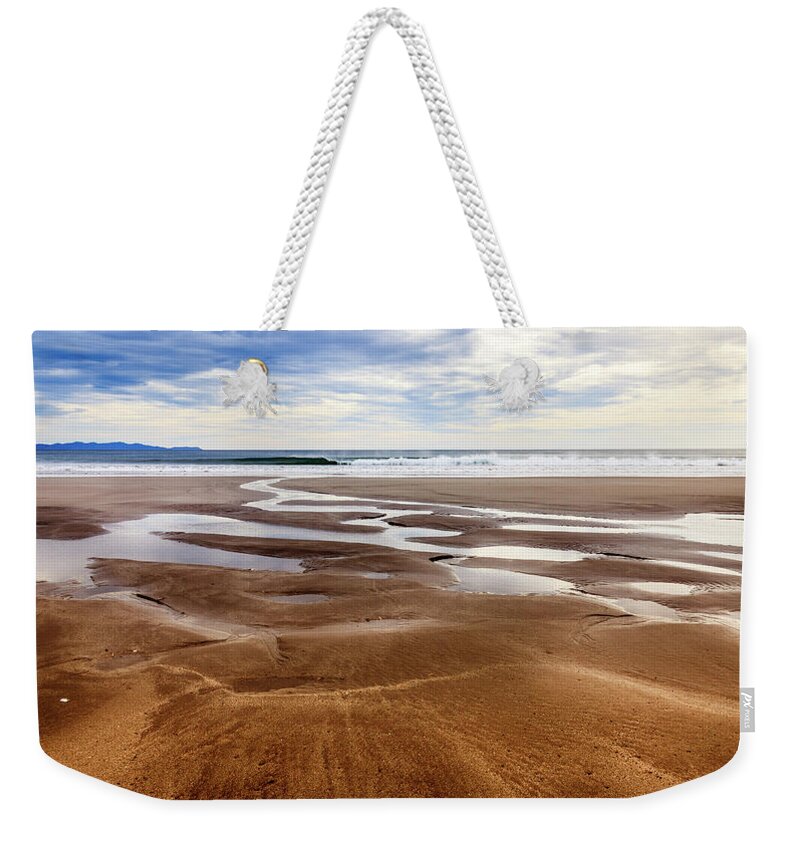America Weekender Tote Bag featuring the photograph Beach in Santa Rosa National Park by Alexey Stiop