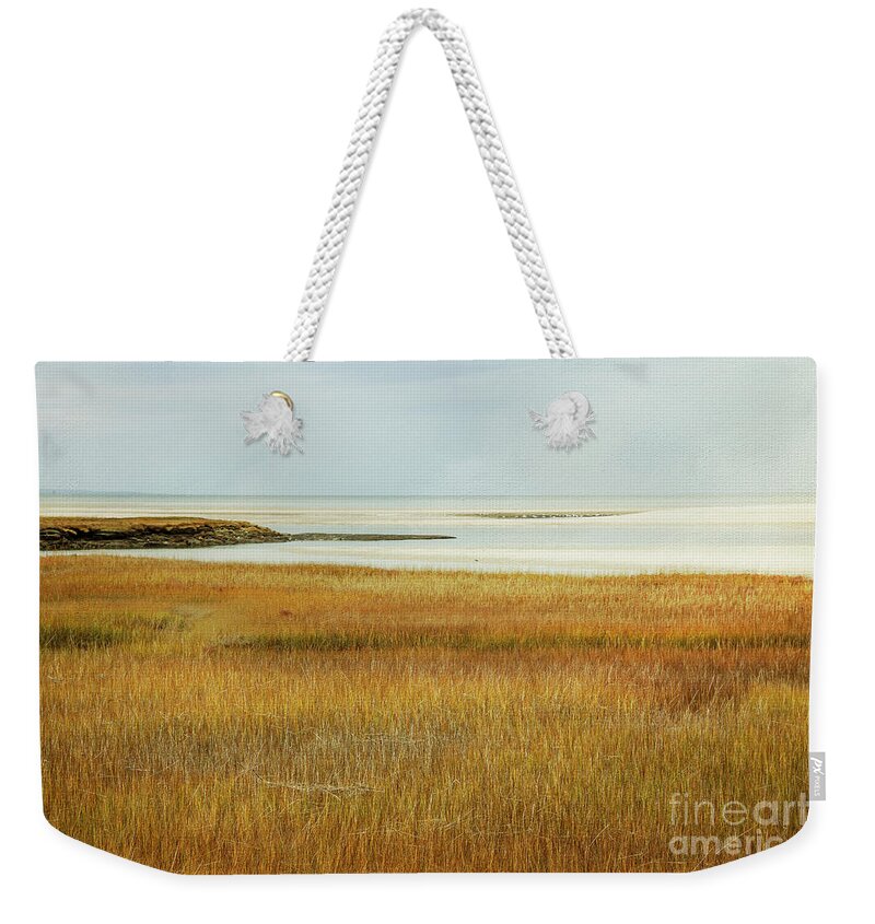 Beach Weekender Tote Bag featuring the photograph Beach Marsh by JBK Photo Art