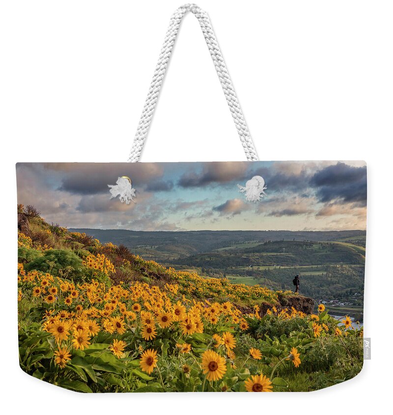 Beautiful Contemplation Weekender Tote Bag featuring the photograph Beautiful Contemplation by Wes and Dotty Weber