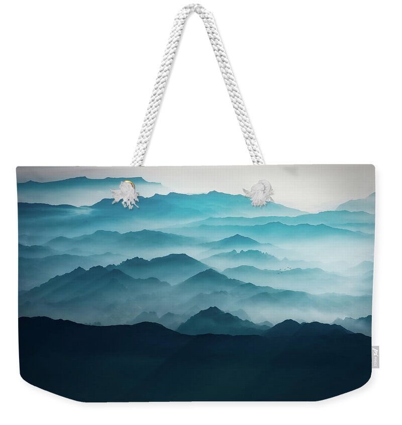Landscape Weekender Tote Bag featuring the photograph Beautiful Escape by Philippe Sainte-Laudy