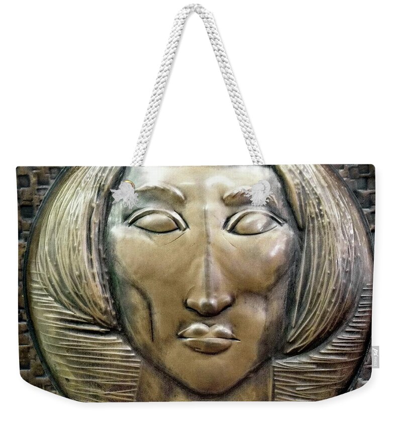 Beauty Weekender Tote Bag featuring the photograph Beautiful Lady by Andrea Kollo