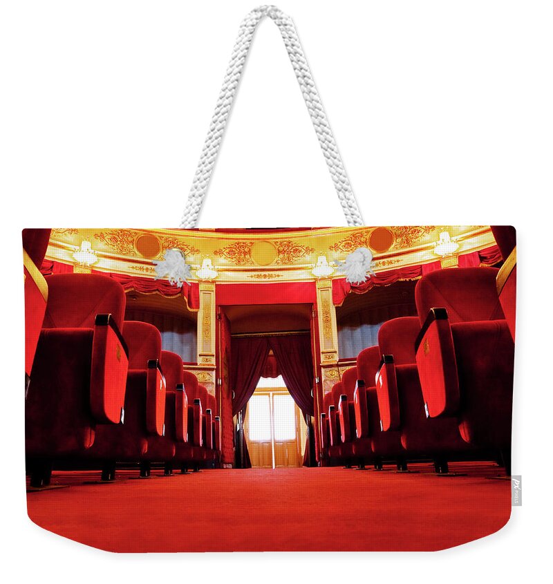 Event Weekender Tote Bag featuring the photograph Beautiful Theatre by Nikada