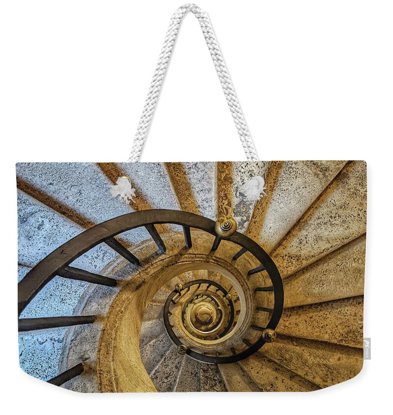 2018 Weekender Tote Bag featuring the photograph Bernini Staircase - Jo Ann Tomaselli by Jo Ann Tomaselli