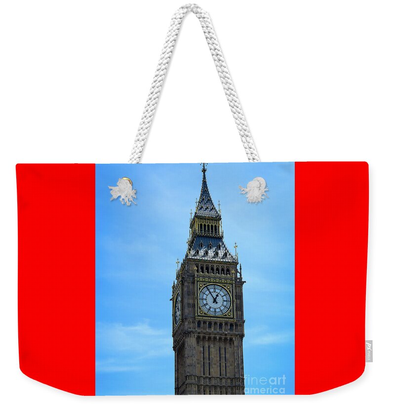 Big Ben Weekender Tote Bag featuring the photograph Big Ben by Abigail Diane Photography