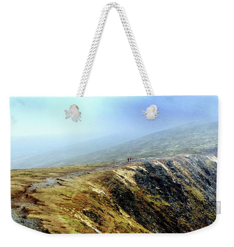 Dawn Weekender Tote Bag featuring the photograph Blencathra by Paul Thickitt