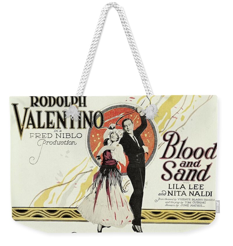 Blood And Sand Weekender Tote Bag featuring the painting Blood and Sand, 1922 by Vincent Monozlay
