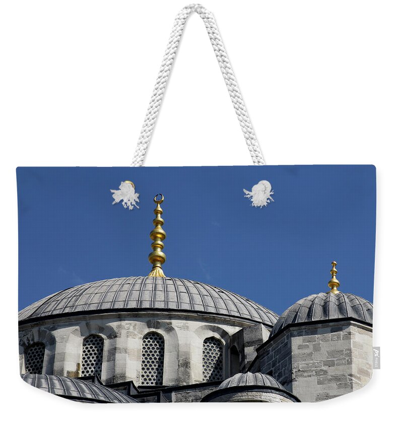 Istanbul Weekender Tote Bag featuring the photograph Blue Mosque, Sultan Ahmet Mosque by Uygar Ozel
