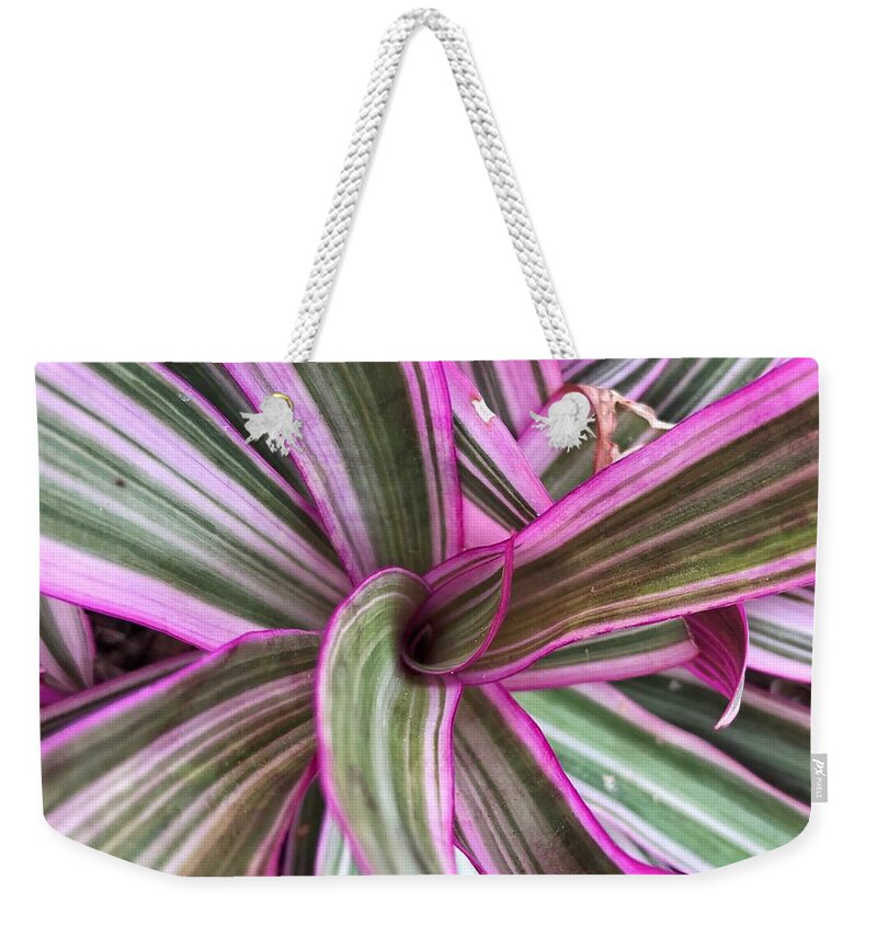 Boat Lily Weekender Tote Bag featuring the photograph Boat Lily by Jori Reijonen