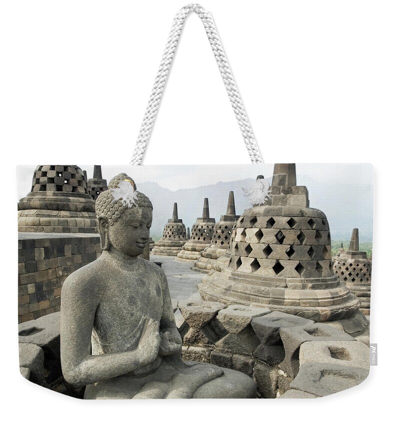 Art Weekender Tote Bag featuring the photograph Borobudur Java Indonesia by Lp7