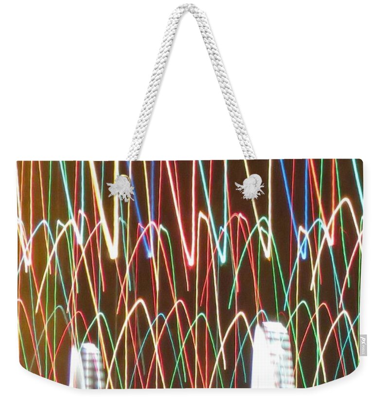 Op Art Weekender Tote Bag featuring the photograph Bounce Bounce by World Reflections By Sharon