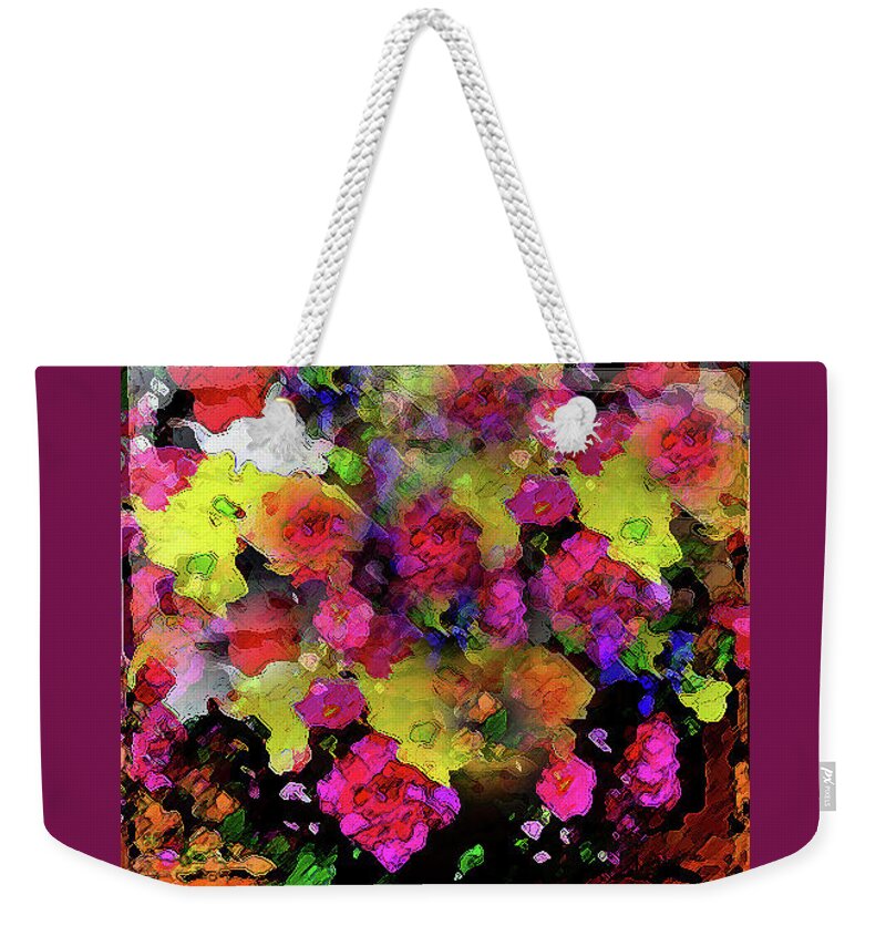 Bouquet Weekender Tote Bag featuring the photograph Bouquet 6001 by Corinne Carroll