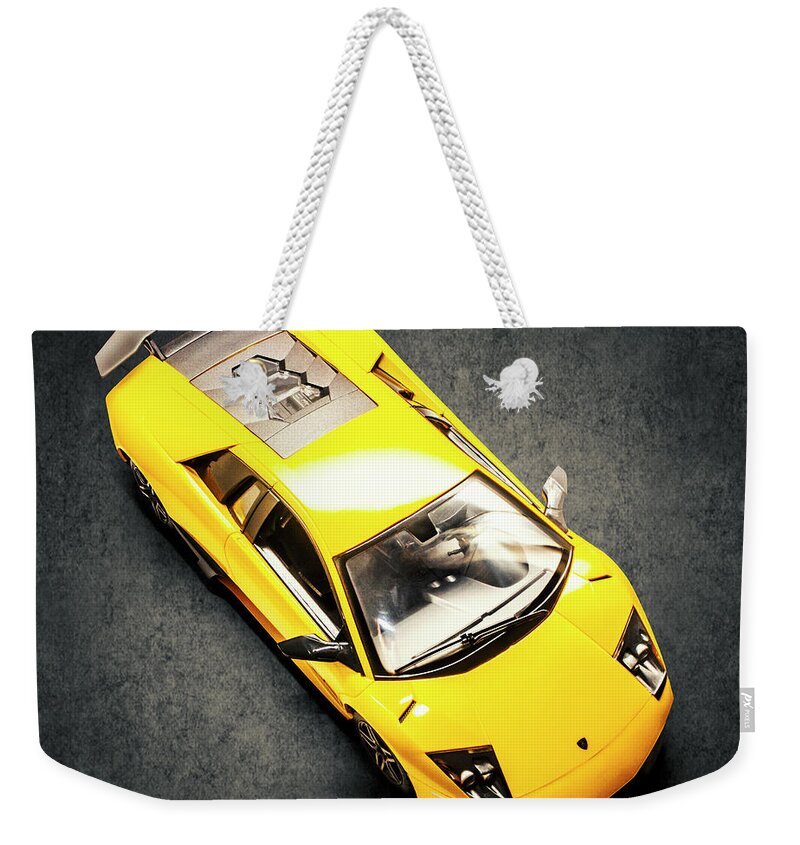 Car Weekender Tote Bag featuring the photograph Boys toys by Jorgo Photography
