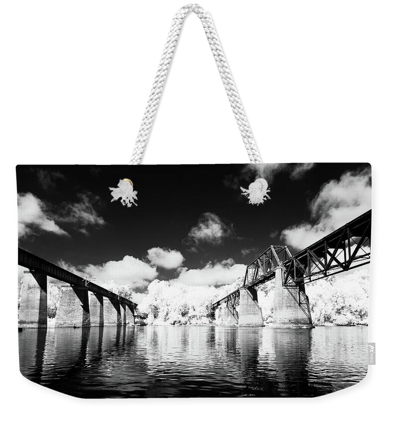 2016 Weekender Tote Bag featuring the photograph Brickworks 51 by Charles Hite