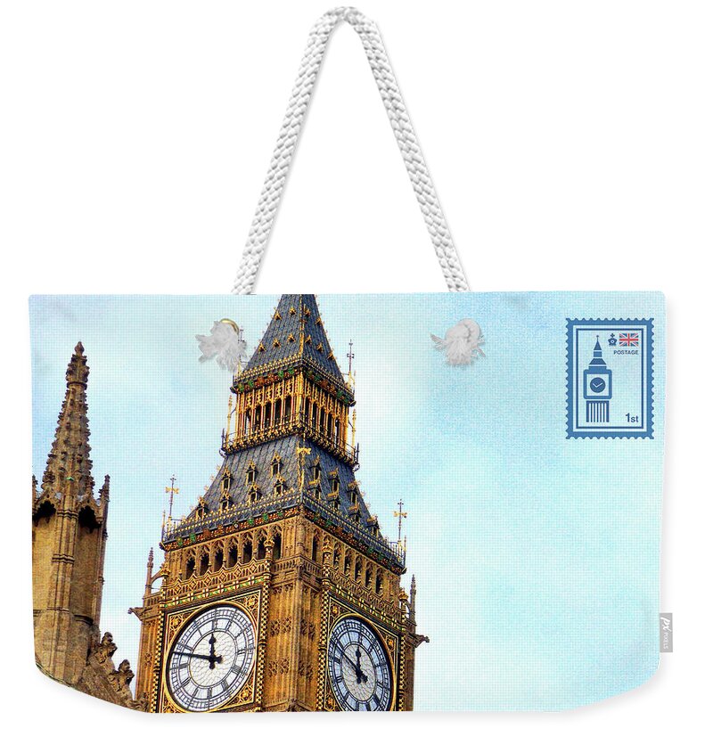 A Weekender Tote Bag featuring the photograph BRONZED BEN stamped by Jamart Photography