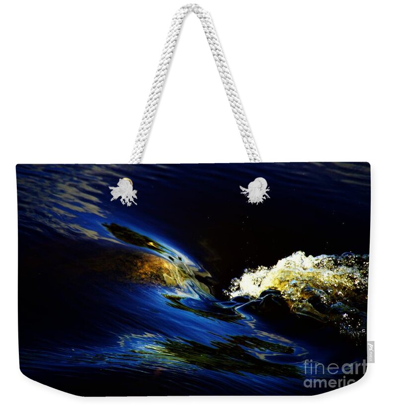 Waterfalls Weekender Tote Bag featuring the photograph Bubble Up by Merle Grenz