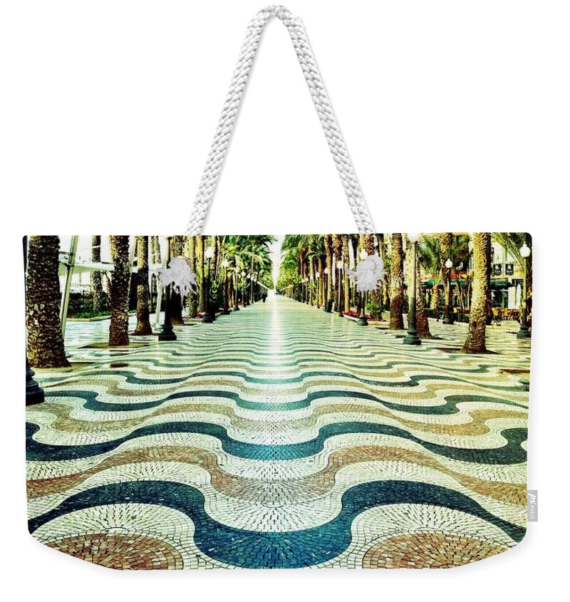Tranquility Weekender Tote Bag featuring the photograph Buenos Días Desde Alicante by A Richard Poolton Image