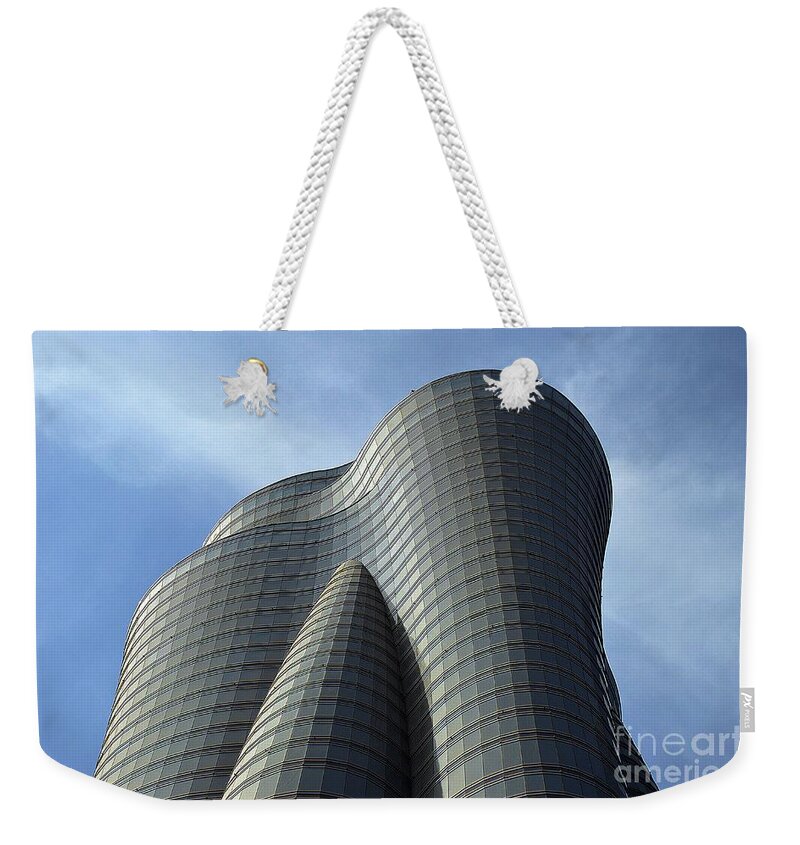 Architecture Weekender Tote Bag featuring the photograph Building Art by Thomas Schroeder
