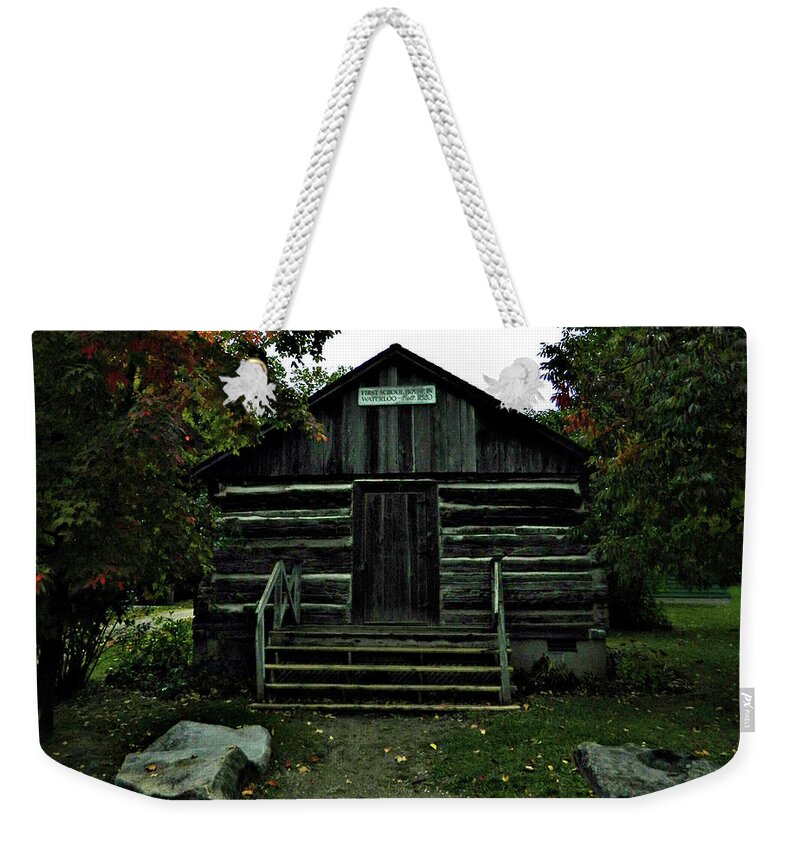 Built 1820 Weekender Tote Bag featuring the photograph Built 1820 by Cyryn Fyrcyd