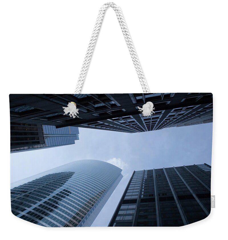 Corporate Business Weekender Tote Bag featuring the photograph Business & Financial District by Rafalkrakow