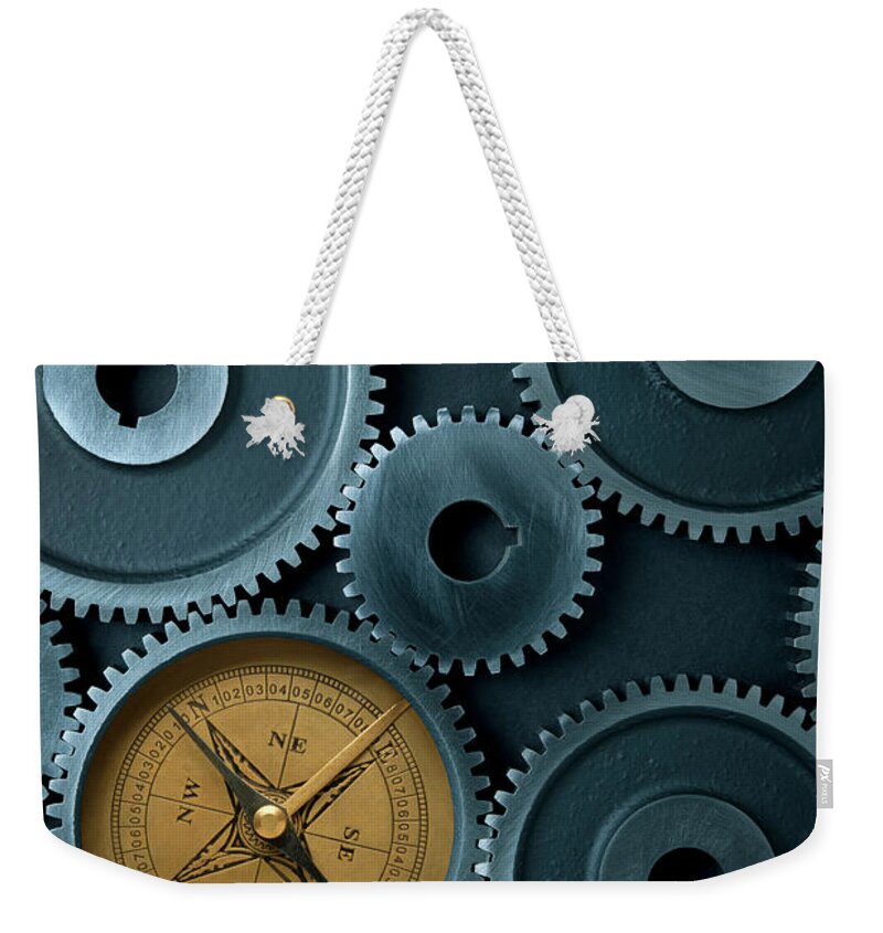 Curve Weekender Tote Bag featuring the photograph Business Direction by Pixhook