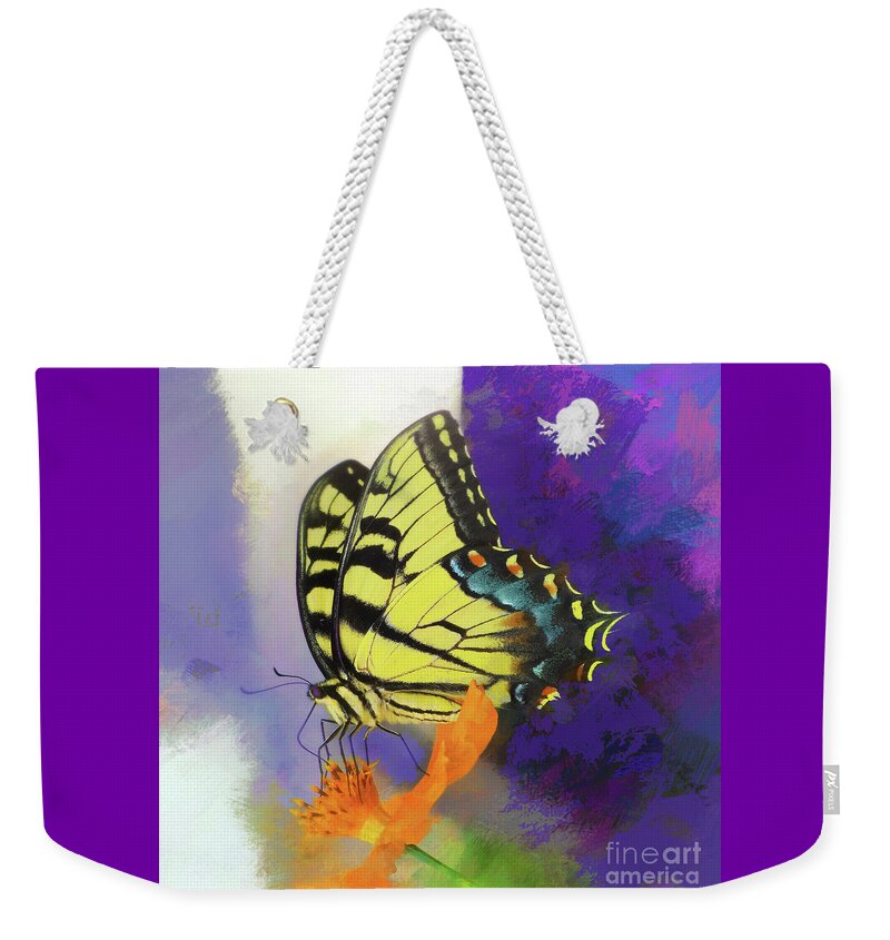 Butterflies Weekender Tote Bag featuring the photograph Butterfly Photo by Scott Cameron