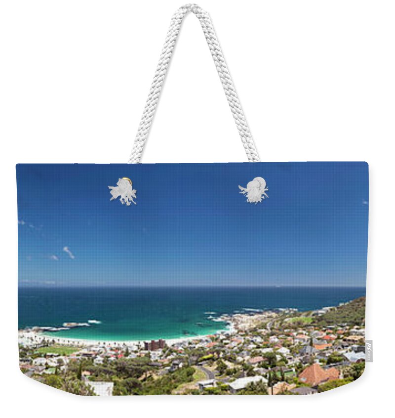 Tranquility Weekender Tote Bag featuring the photograph Camps Bay, South Africa by Scott Moore 2012