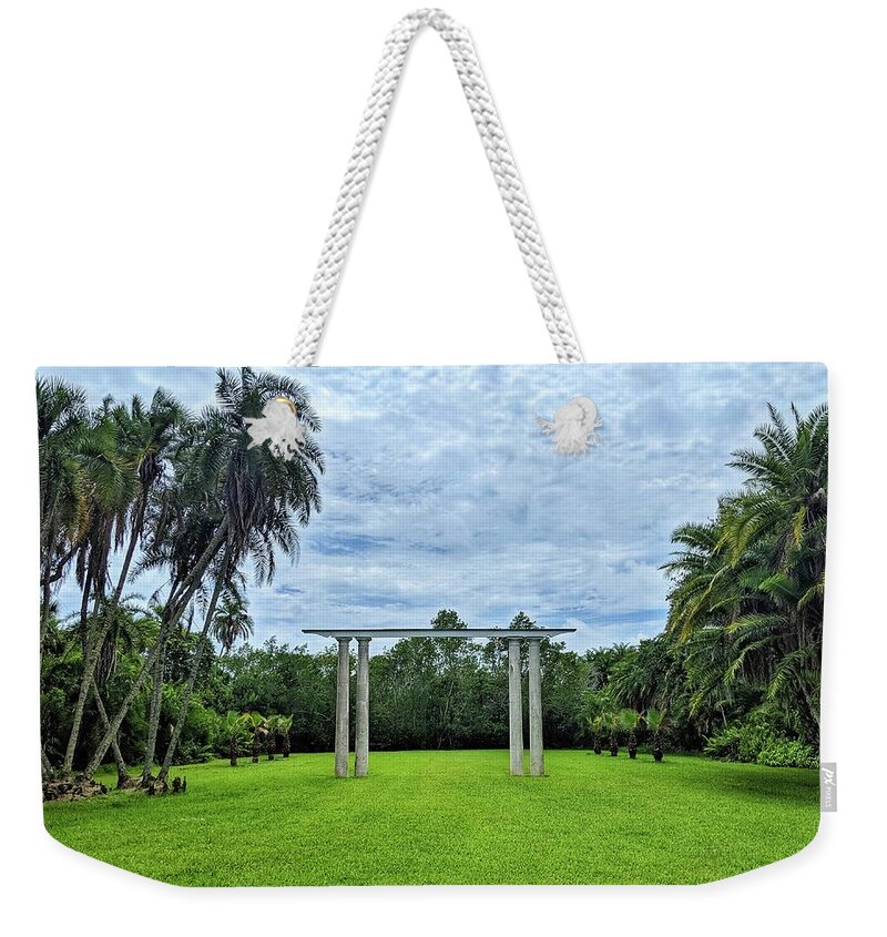 Tropical Weekender Tote Bag featuring the photograph Can You See Your Future? by Portia Olaughlin