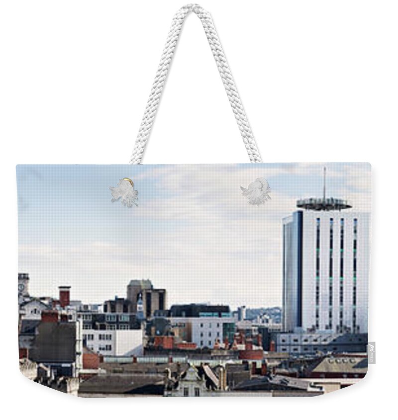 Scenics Weekender Tote Bag featuring the photograph Cardiff by Nicolasmccomber