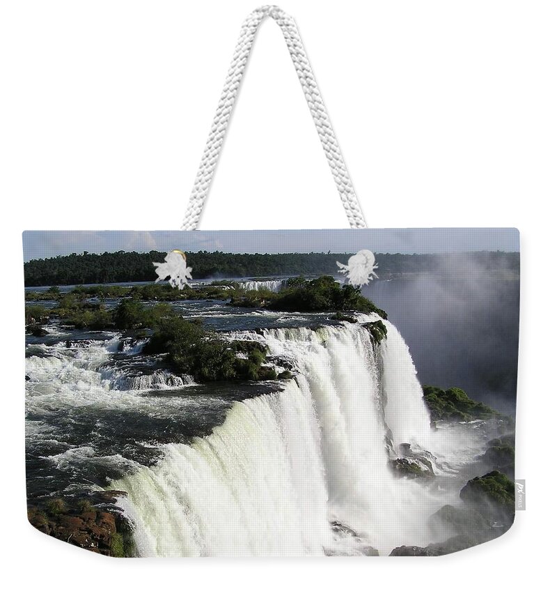 South America Weekender Tote Bag featuring the photograph Cataratas Do Iguaçu by Bert'sphotos