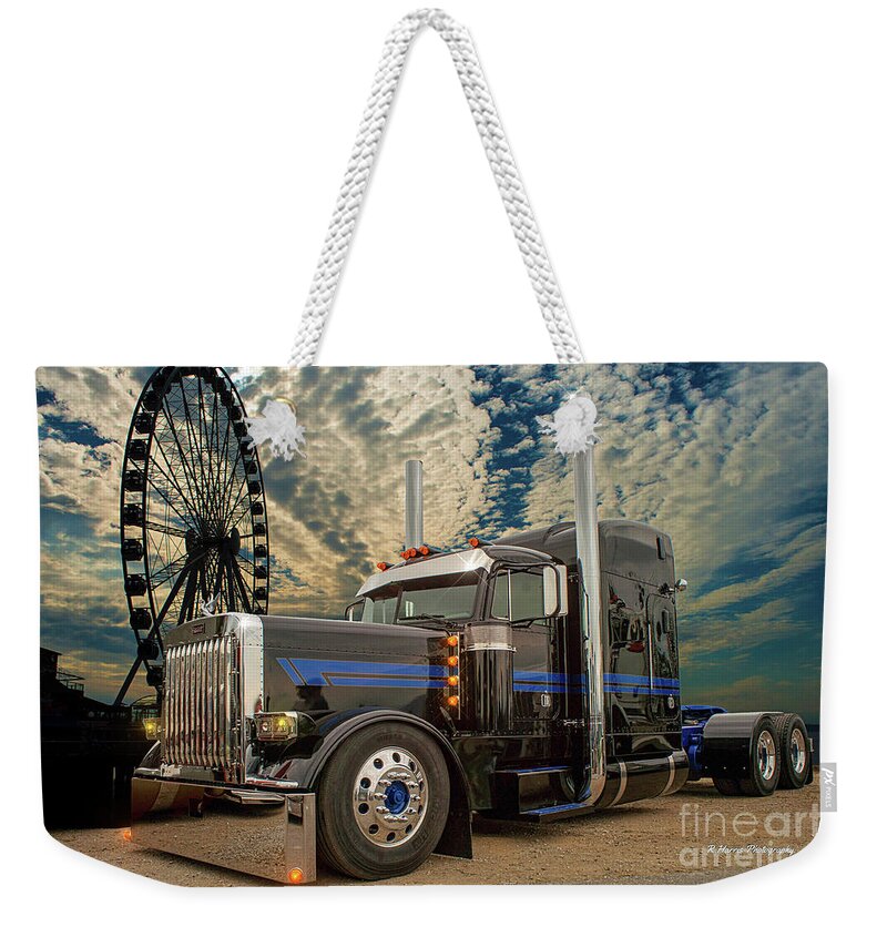 Big Rigs Weekender Tote Bag featuring the photograph Catr9555-19 by Randy Harris