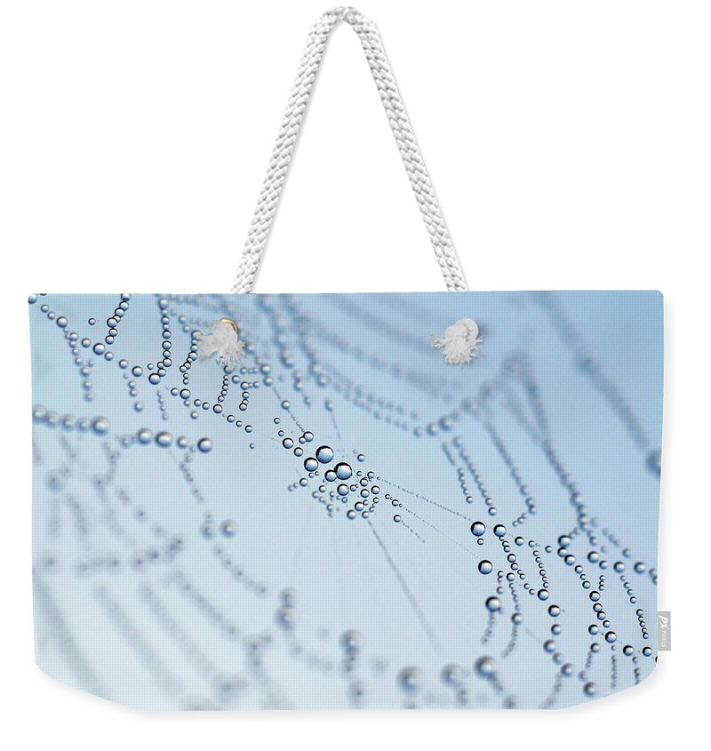 Blue Sky Weekender Tote Bag featuring the photograph Centered by Michelle Wermuth