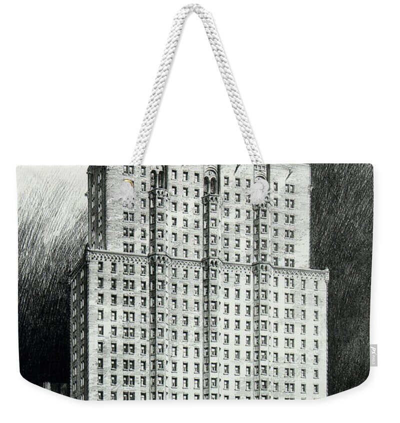 James Dillon Weekender Tote Bag featuring the photograph Chateau Crillon by James Dillon