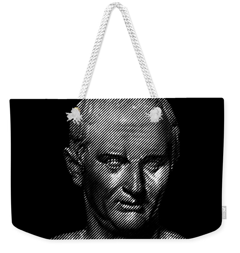 Cicero Weekender Tote Bag featuring the digital art Cicero- philosopher, politician, lawyer, orator by Cu Biz