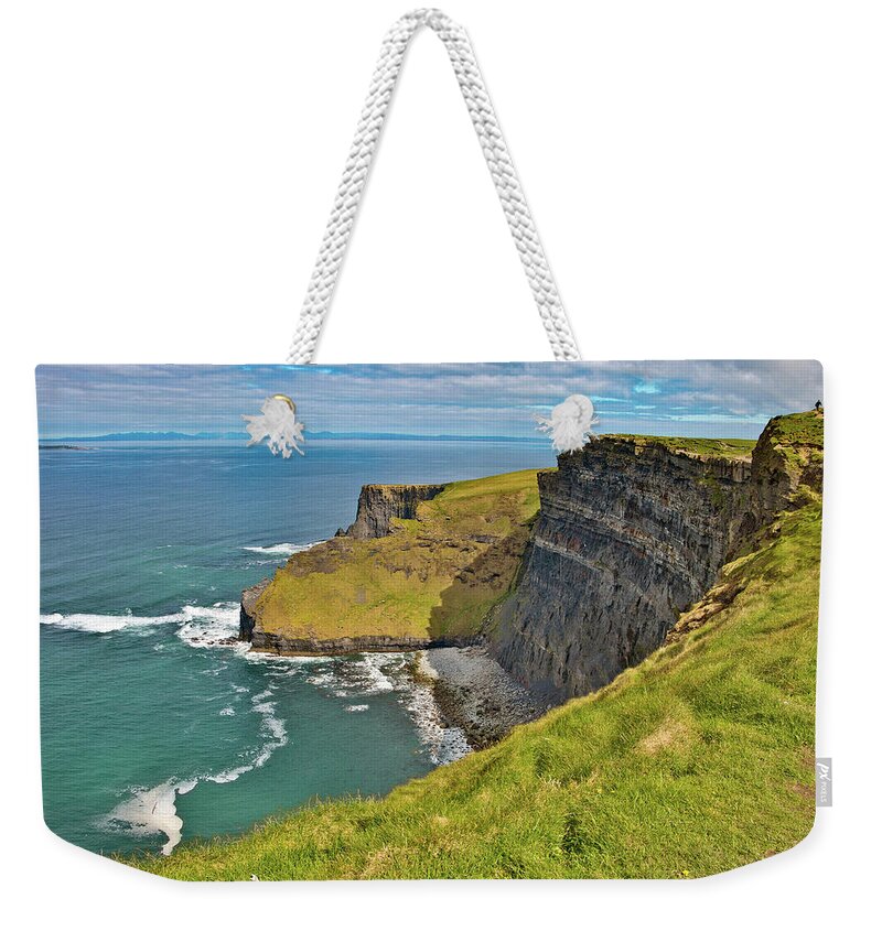 Cliffs Of Moher Weekender Tote Bag featuring the photograph Cliffs of Moher by Marisa Geraghty Photography