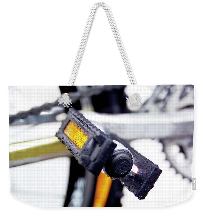 Concepts & Topics Weekender Tote Bag featuring the photograph Close Up Of A Pedal by Westend61