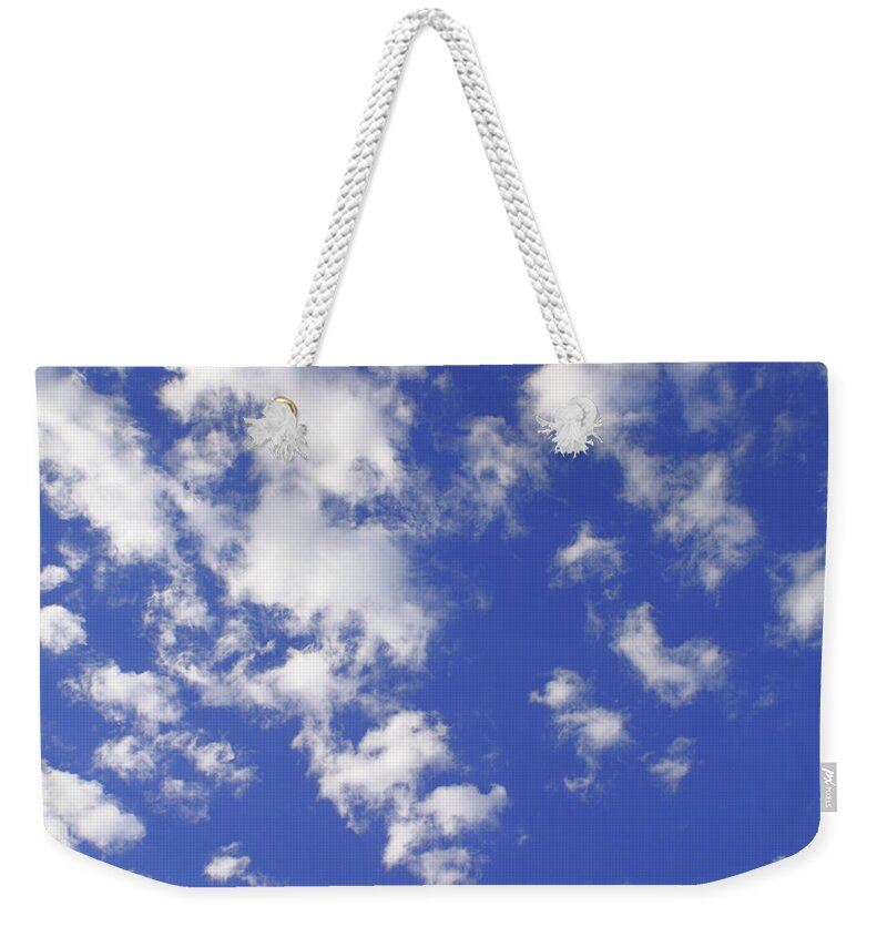 Weather Weekender Tote Bag featuring the photograph Clouds-01 by Jjshaw14