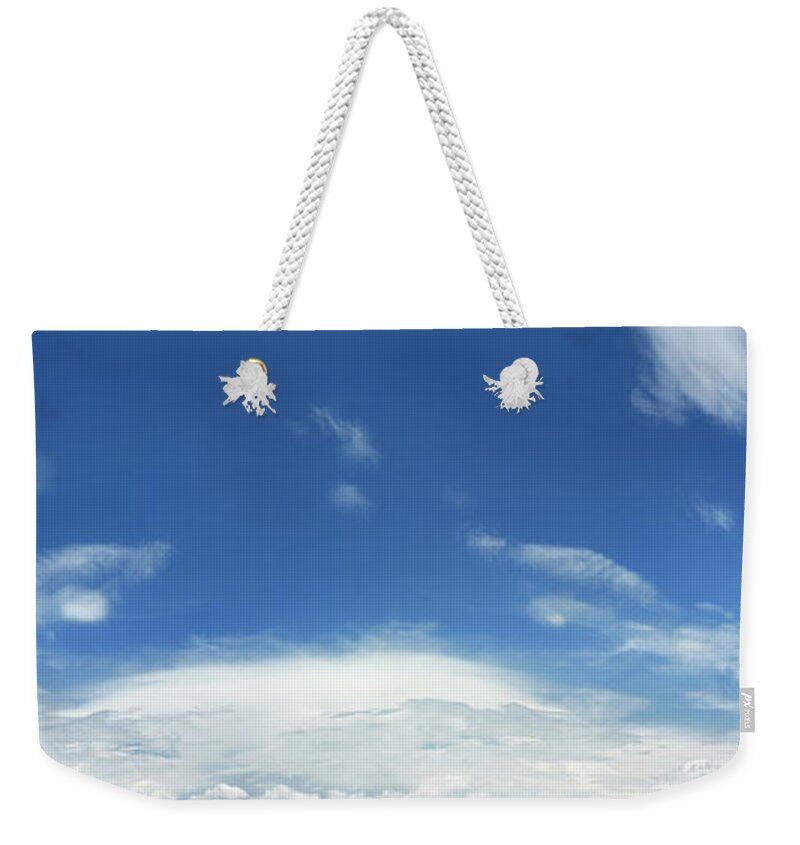 Scenics Weekender Tote Bag featuring the photograph Clouds And Blue Sky, Scroll Down For by Trout55