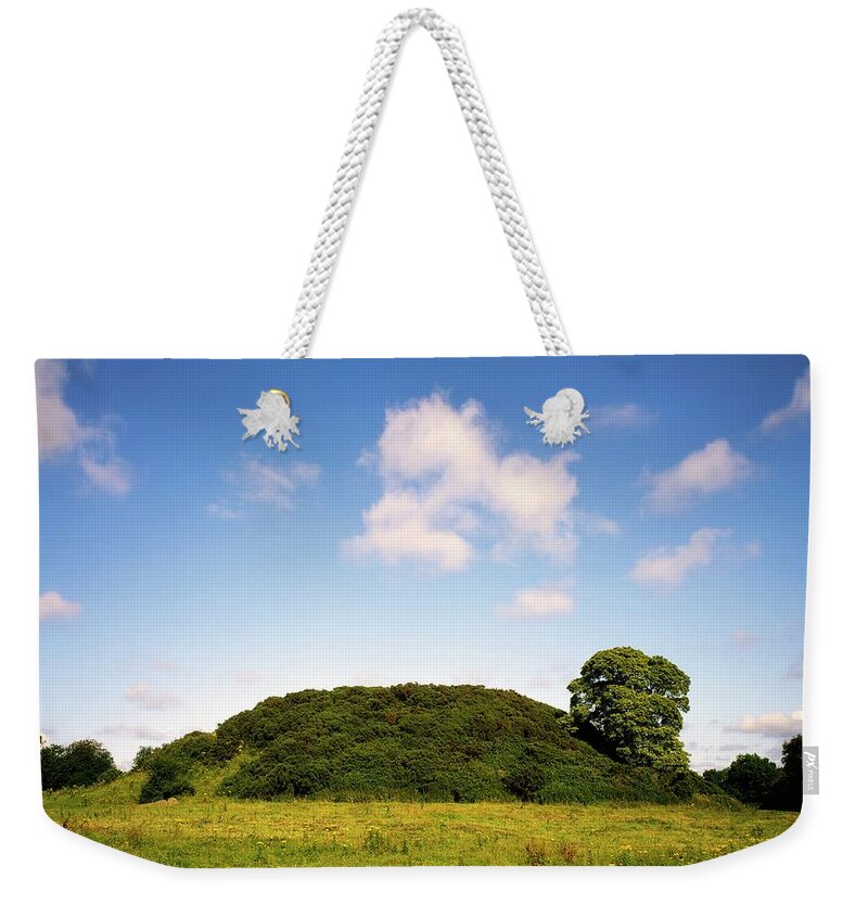 Prehistoric Era Weekender Tote Bag featuring the photograph Co Meath, Dowth Passage Tomb, Ireland by Design Pics