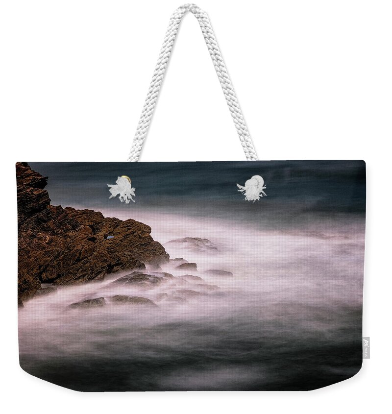 Cudillero Spain Weekender Tote Bag featuring the photograph Coast Of Foz by Tom Singleton