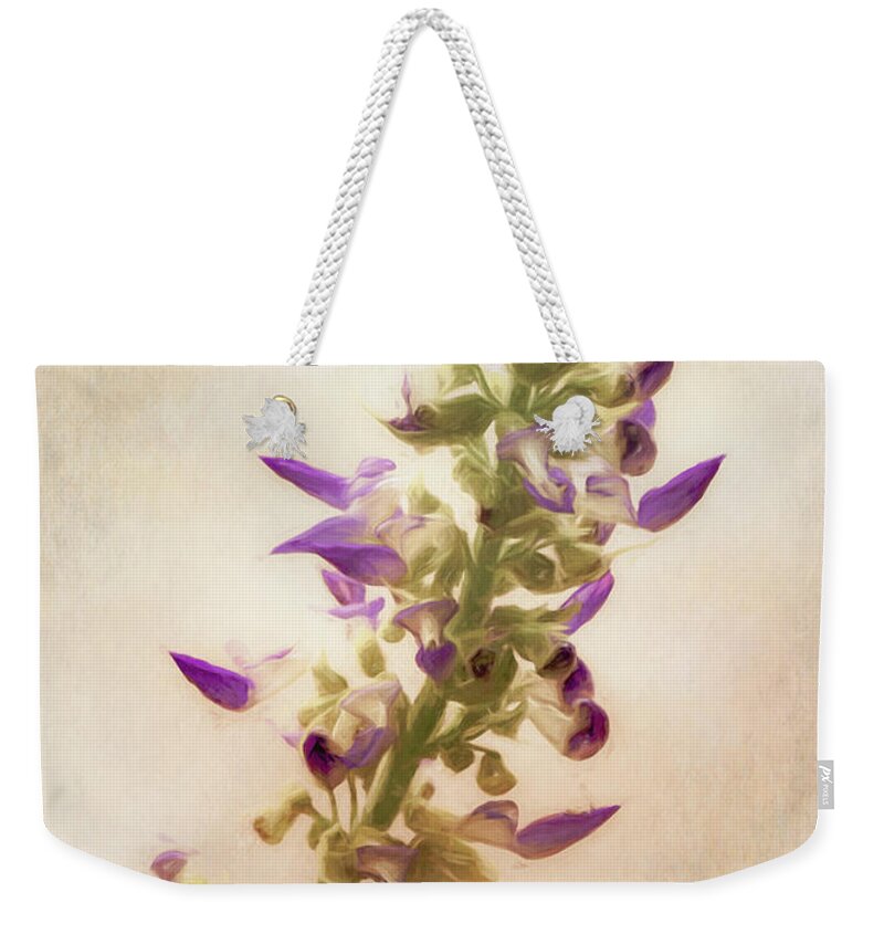 Coleus Weekender Tote Bag featuring the photograph Coleus Bloom by James Barber