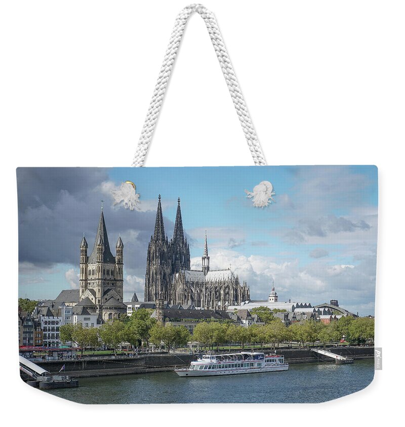 Cologne Weekender Tote Bag featuring the photograph Cologne, Germany by Jim Mathis
