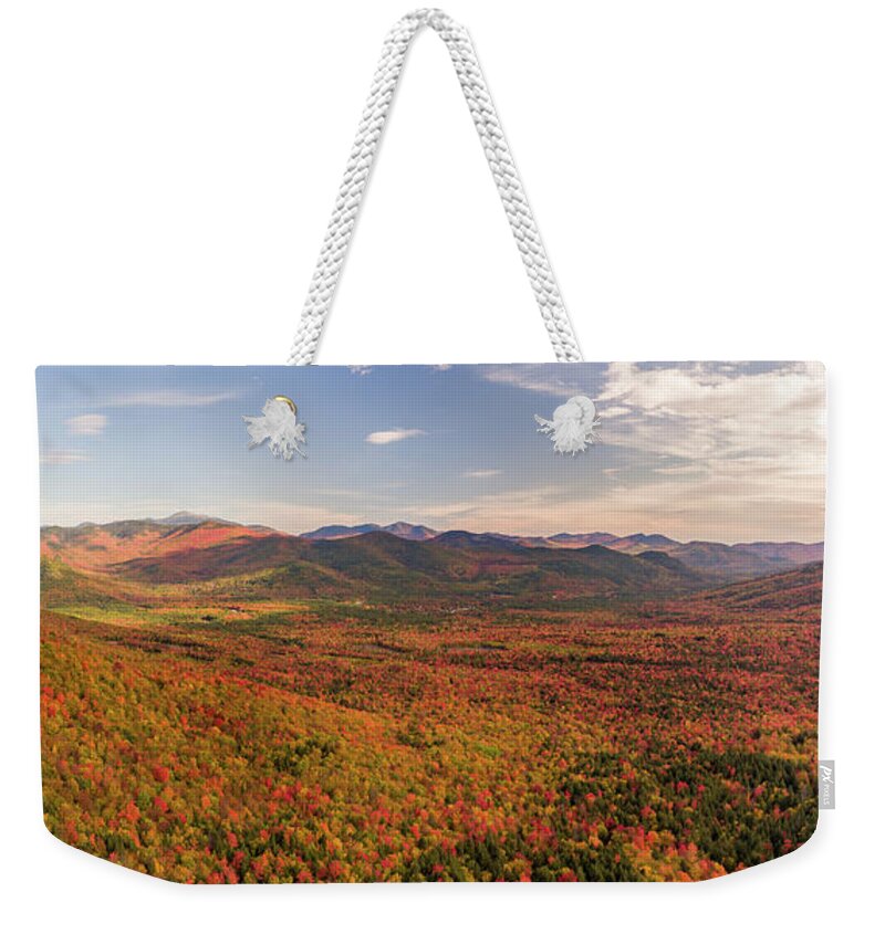 Panorama Weekender Tote Bag featuring the photograph Color Wide by William Bretton