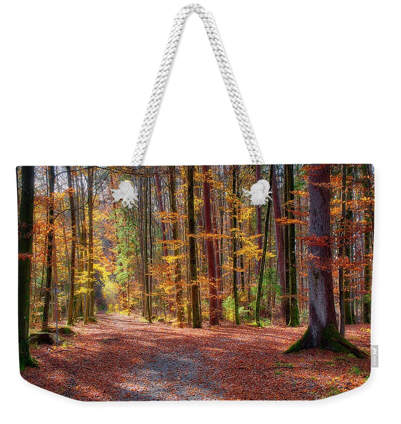 Nag005212 Weekender Tote Bag featuring the photograph Colours of Nature by Edmund Nagele FRPS